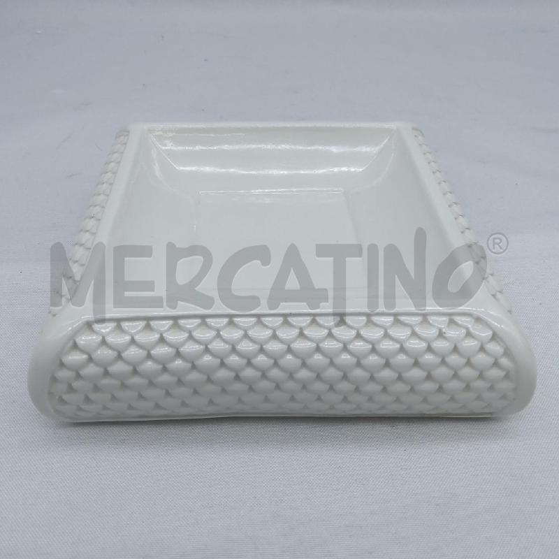 SVUOTA TASCHE QUADRATO CERAMICA ECRU SCAGLIE | Mercatino dell'Usato San maurizio canavese 2