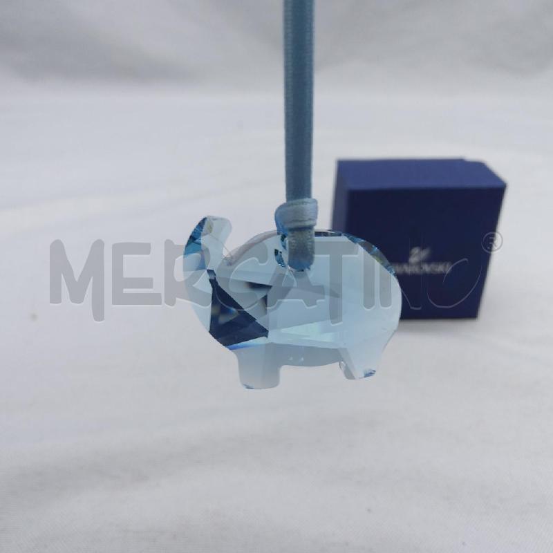 SWAROVSKI CIONDOLO ELEFANTINO AZZURRO SCATOLA | Mercatino dell'Usato San maurizio canavese 4