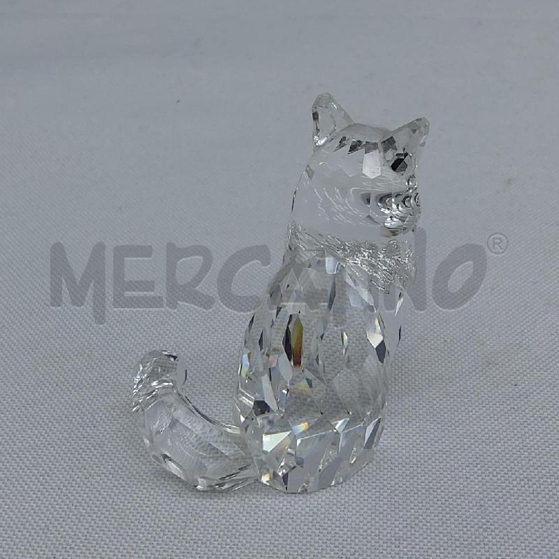 SWAROVSKI GATTO SEDUTO | Mercatino dell'Usato San maurizio canavese 3