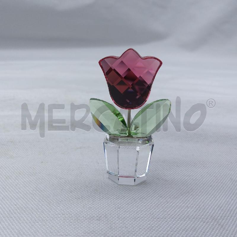 SWAROVSKI VASETTO TULIPANO  | Mercatino dell'Usato San maurizio canavese 1