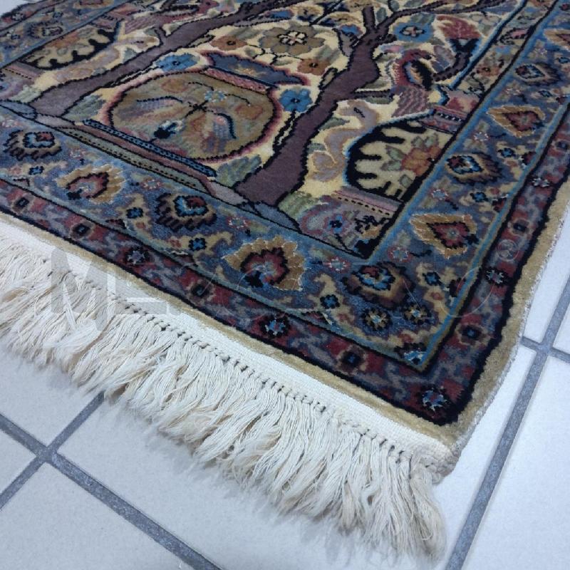 TAPPETINO CREMA ALBERO DELLA VITA FRANGE 100 X 65 | Mercatino dell'Usato San maurizio canavese 3