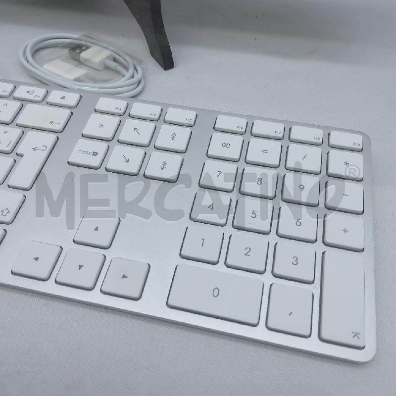 TASTIERA COMPUTER APPLE BIANCA | Mercatino dell'Usato San maurizio canavese 2