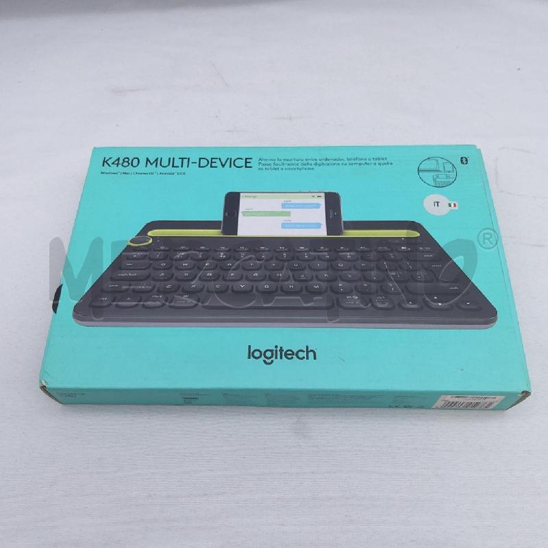TASTIERA COMPUTER LOGITECH K480 MULTI DEVICE | Mercatino dell'Usato San maurizio canavese 1