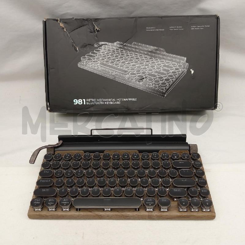 TASTIERA COMPUTER STILE MACCHINA DA SCRIVERE+ACC | Mercatino dell'Usato San maurizio canavese 1