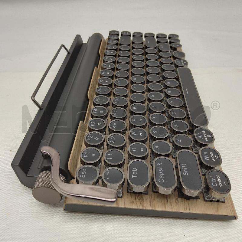 TASTIERA COMPUTER STILE MACCHINA DA SCRIVERE+ACC | Mercatino dell'Usato San maurizio canavese 4