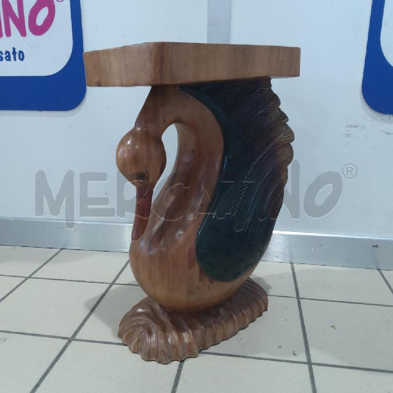 TAVOLINO ANATRA LEGNO  | Mercatino dell'Usato San maurizio canavese 2