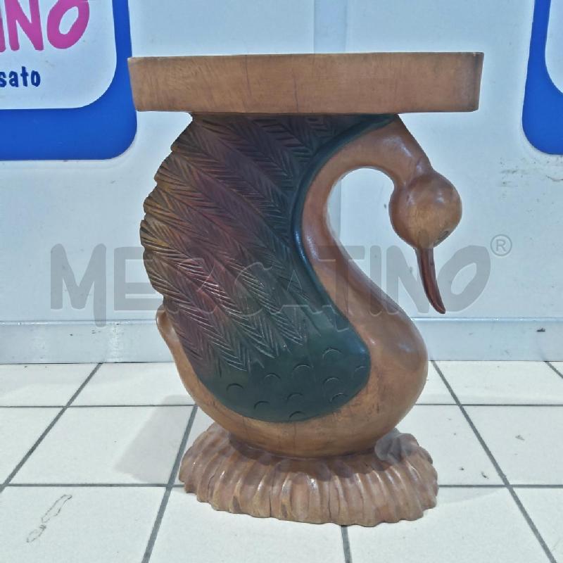 TAVOLINO ANATRA LEGNO  | Mercatino dell'Usato San maurizio canavese 3