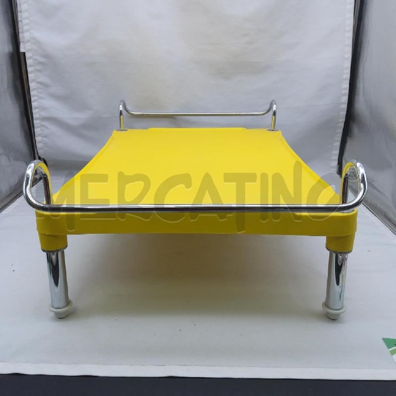 TAVOLINO DA LETTO DESIGN GIALLO / ACCIAIO  | Mercatino dell'Usato San maurizio canavese 5