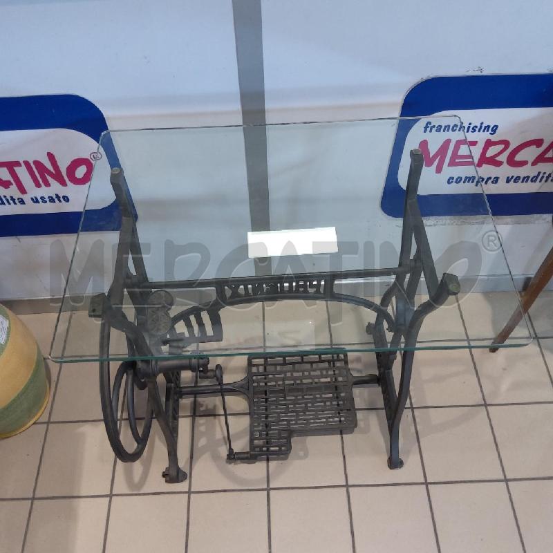 TAVOLINO MACCHINA CUCIRE PIANO VETRO | Mercatino dell'Usato San maurizio canavese 3