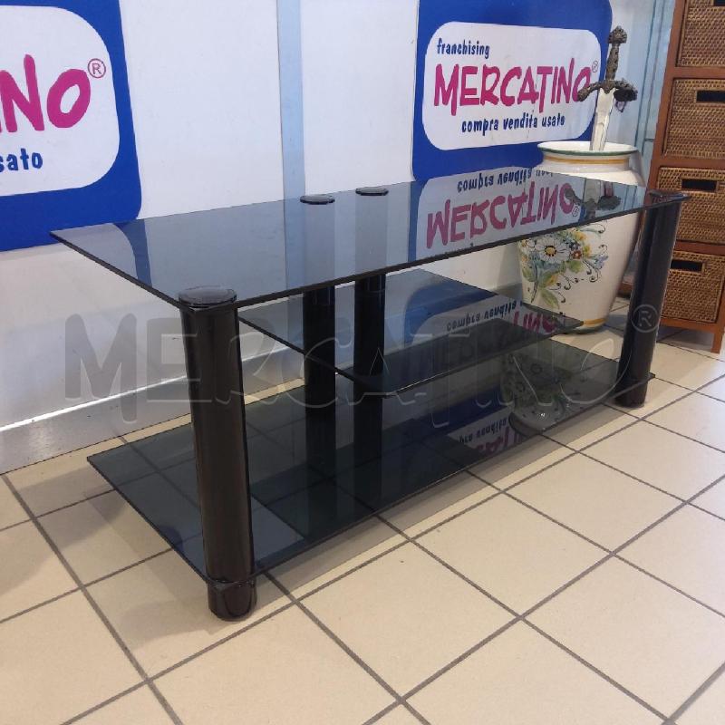 TAVOLINO RETT 3 PIANI VETRO FUME' | Mercatino dell'Usato San maurizio canavese 2