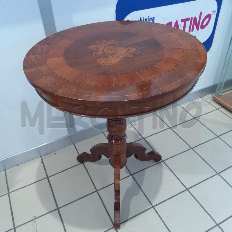 TAVOLINO ROTONDO CEPPO CENTRALE CAVALIERE | Mercatino dell'Usato San maurizio canavese 4