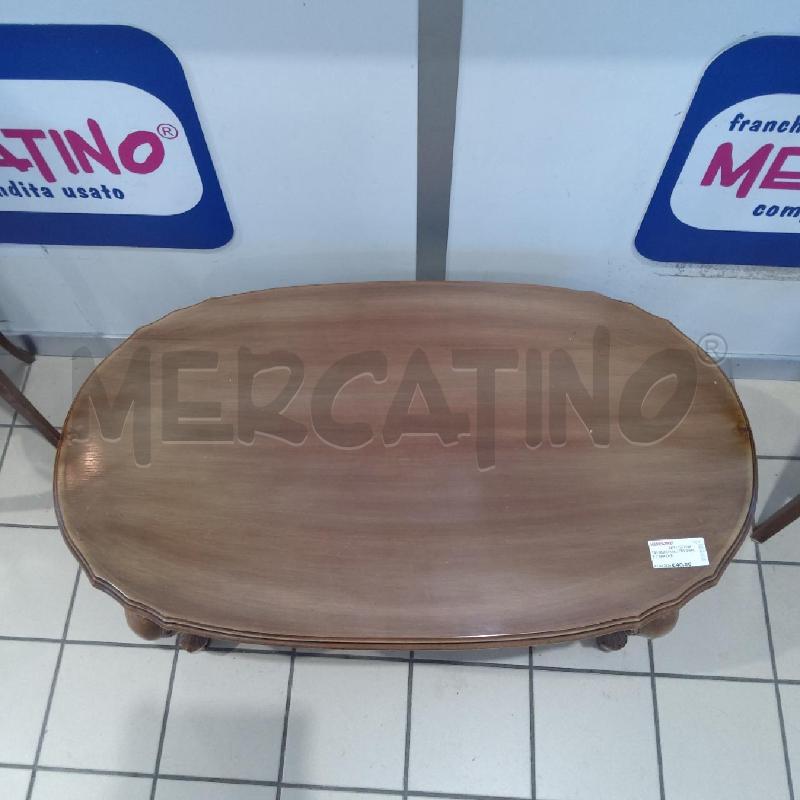 TAVOLINO SALOTTO OVALE CABRIOLE | Mercatino dell'Usato San maurizio canavese 3