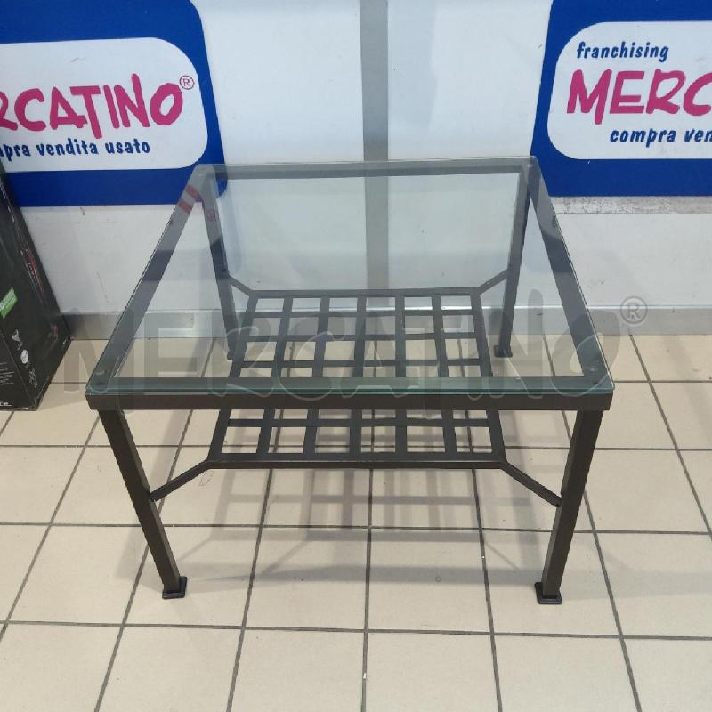 TAVOLINO SALOTTO QUAD VETRO | Mercatino dell'Usato San maurizio canavese 1