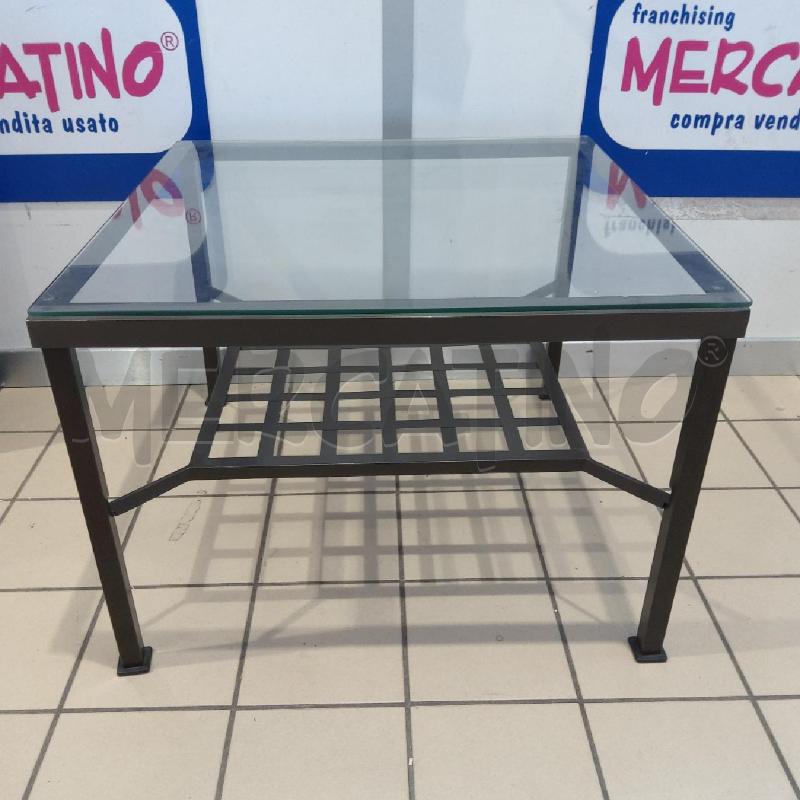 TAVOLINO SALOTTO QUAD VETRO | Mercatino dell'Usato San maurizio canavese 2
