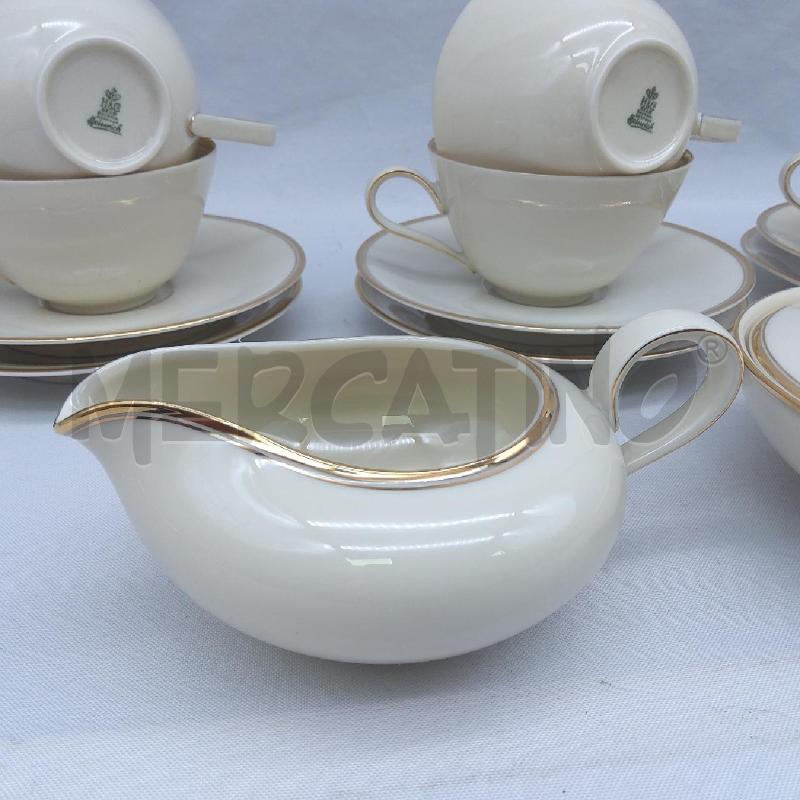 TAZZE PZ. 6 BAVARIA CREMA RIGA ORO + PIATT | Mercatino dell'Usato San maurizio canavese 2