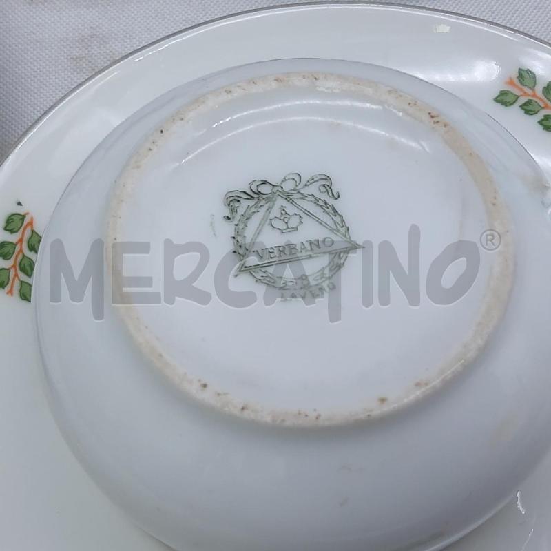 TAZZINE PZ 6 LAVENO VERBANO GRECA FOGLIOLINE ZUCCH PIATT | Mercatino dell'Usato San maurizio canavese 3