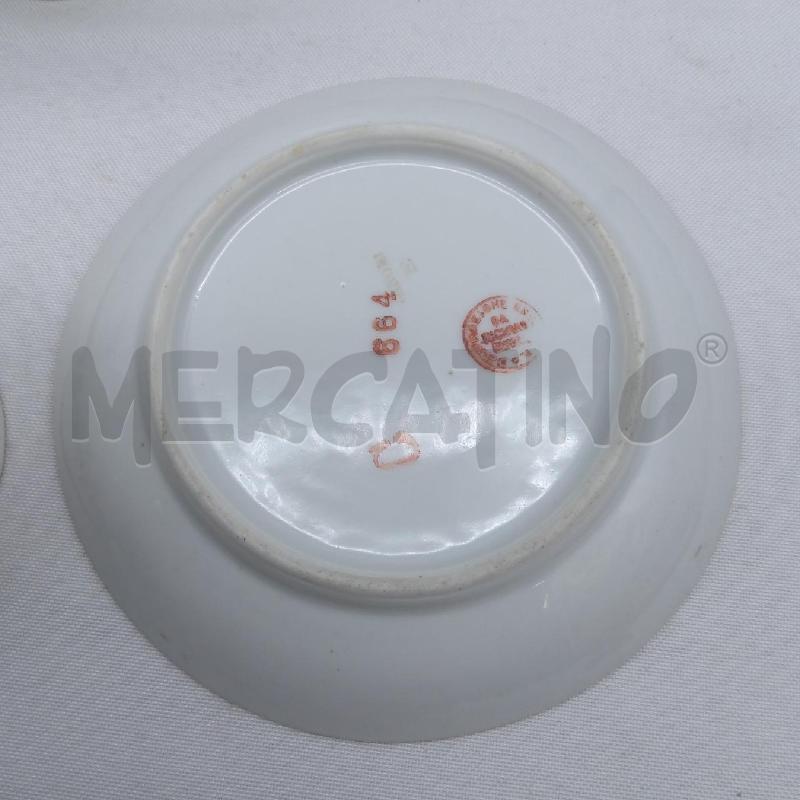 TAZZINE PZ 6 +PIAT + PORTA CAFFE'+LAT+ZUC ROSELLINE | Mercatino dell'Usato San maurizio canavese 3