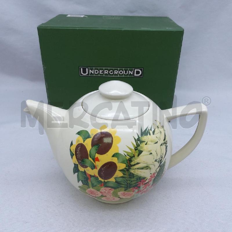TEIERA CERAMICA INGLESE UNDERGROUND KEW GARDENS | Mercatino dell'Usato San maurizio canavese 2