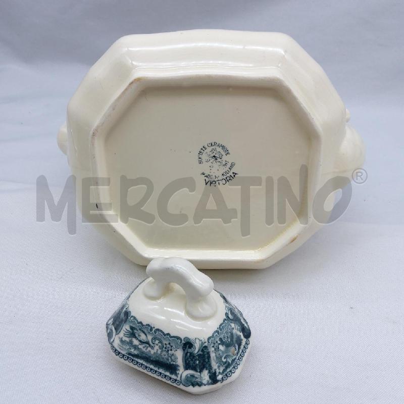 TEIERA OLANDESE VICTORIA CERAMICA PANNA SECORO GRIGIO | Mercatino dell'Usato San maurizio canavese 4