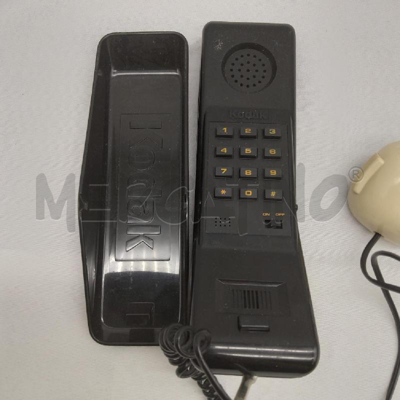 TELEFONO FISSO VINATGE KODAK NERO | Mercatino dell'Usato San maurizio canavese 2