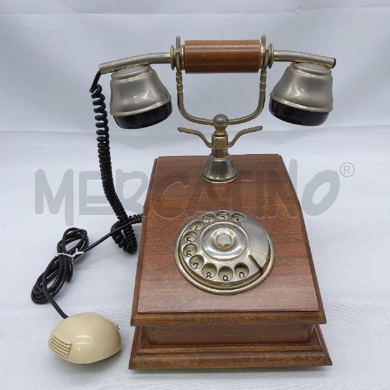 TELEFONO VINTAGE LEGNO | Mercatino dell'Usato San maurizio canavese 1