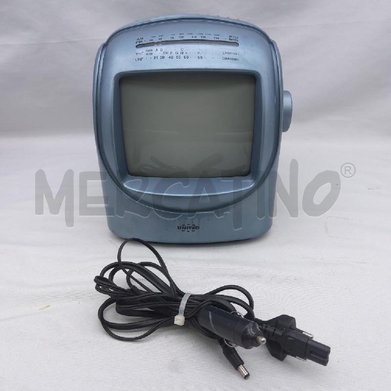 TELEVISORE MINI UNITED PORTATILE ACC 64 | Mercatino dell'Usato San maurizio canavese 1