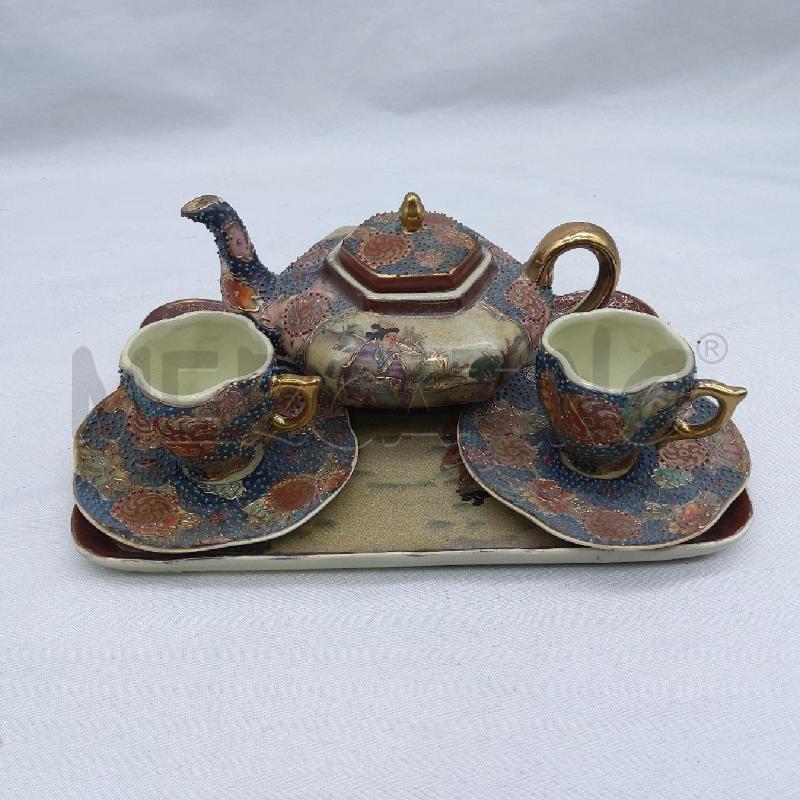 TETE A TETE STILE SATSUMA DECORO ORIENTALE | Mercatino dell'Usato San maurizio canavese 1