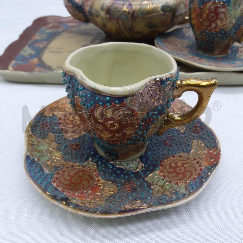 TETE A TETE STILE SATSUMA DECORO ORIENTALE | Mercatino dell'Usato San maurizio canavese 2