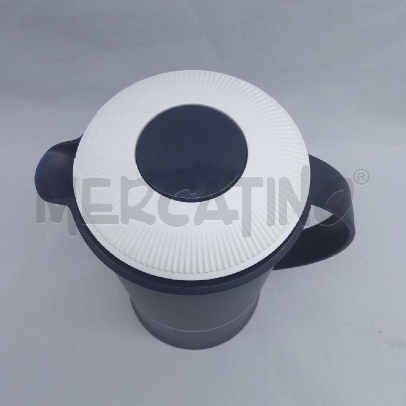THERMOS TUPPERWARE BLU TAPPO BCO | Mercatino dell'Usato San maurizio canavese 2