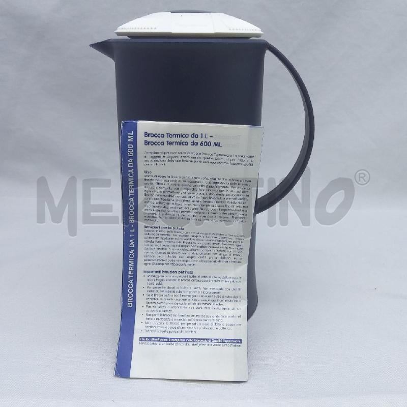 THERMOS TUPPERWARE BLU TAPPO BCO | Mercatino dell'Usato San maurizio canavese 4