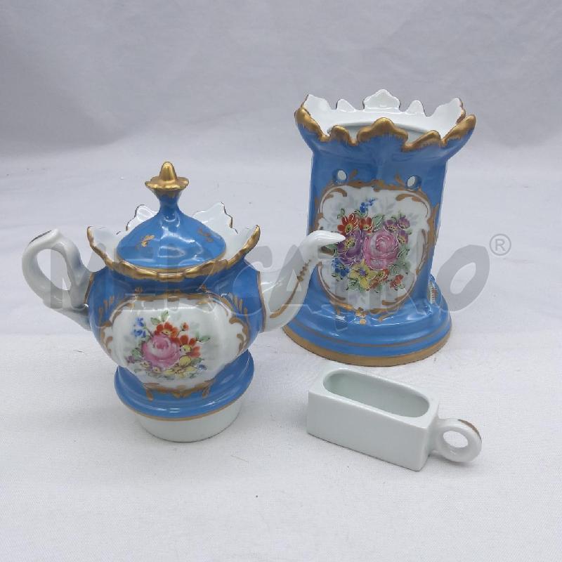 TISANIERA PORCELLANA DE COLULEUVRE DECORATA | Mercatino dell'Usato San maurizio canavese 2