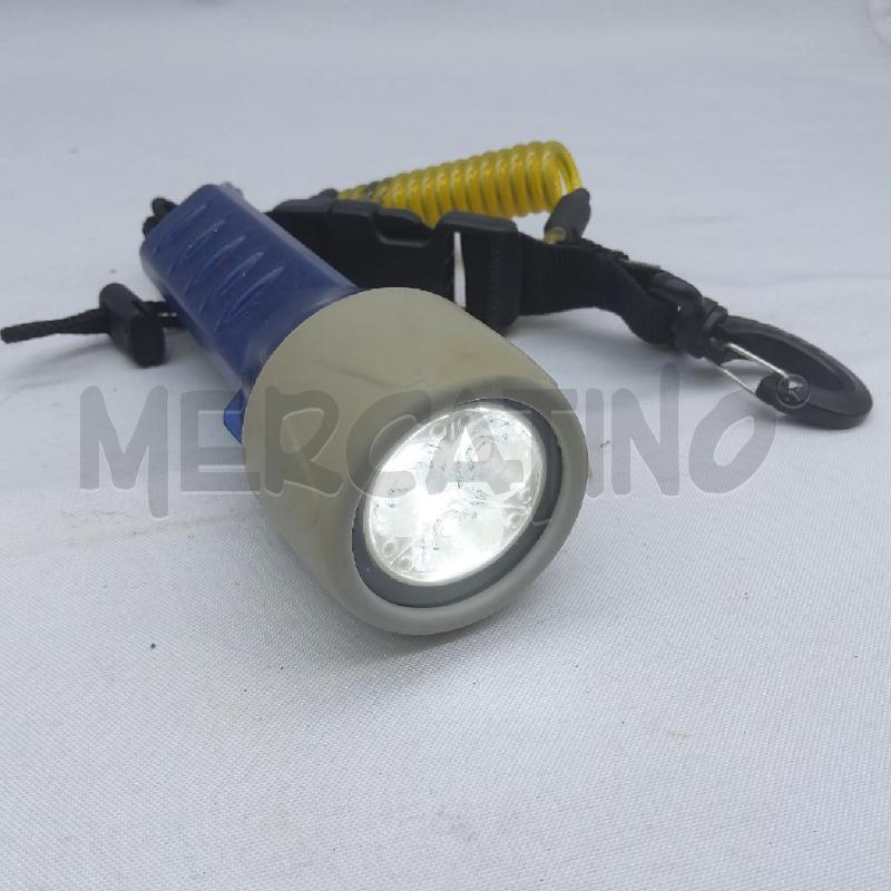 TORCIA LED SUB BLU GRIGIA | Mercatino dell'Usato San maurizio canavese 4