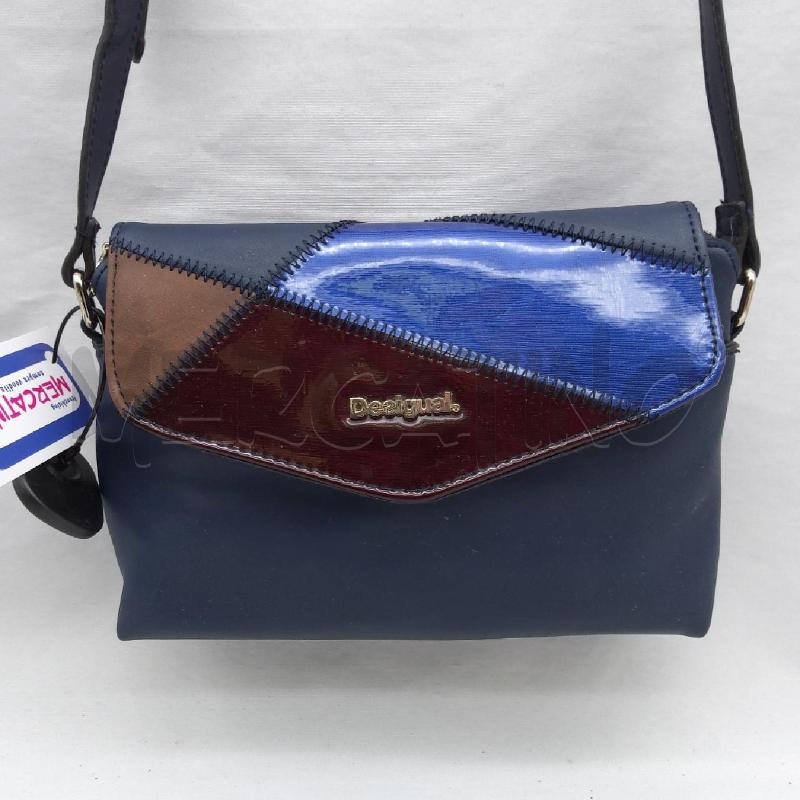 TRACOLLA DONNA DESIGUAL BLU VERNICE  | Mercatino dell'Usato San maurizio canavese 1