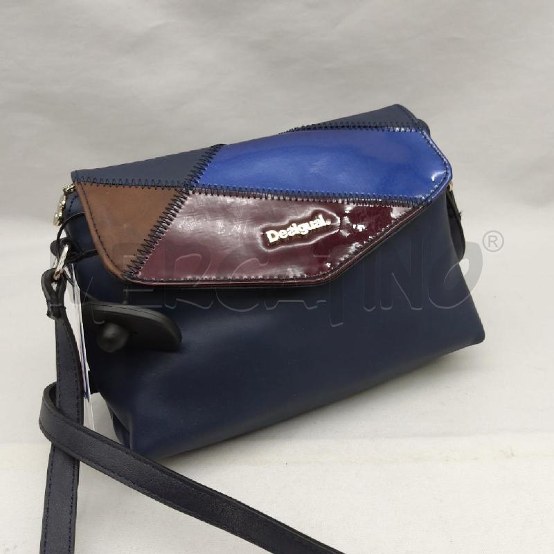 TRACOLLA DONNA DESIGUAL BLU VERNICE  | Mercatino dell'Usato San maurizio canavese 5