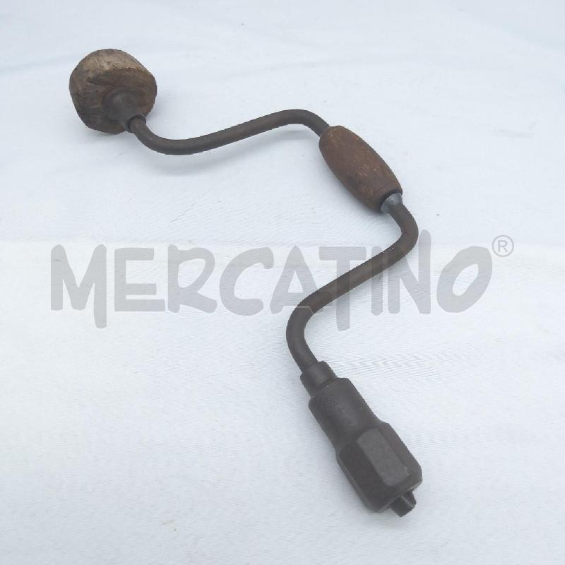 TRAPANO VECCHIO A MANO VINTAGE | Mercatino dell'Usato San maurizio canavese 1