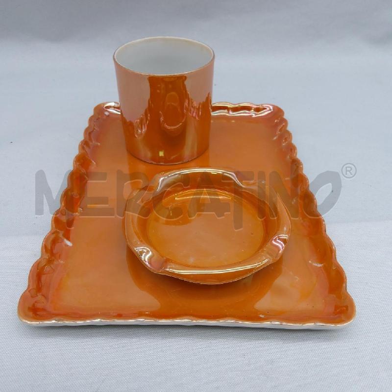 TRITTICO CERAM ARANCIO CANGIANTE VICTORIA | Mercatino dell'Usato San maurizio canavese 3