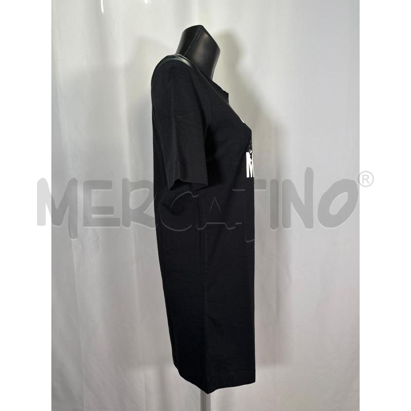 T SHIRT DONNA MAXI LOVE MOSCHINO NERO  | Mercatino dell'Usato San maurizio canavese 2