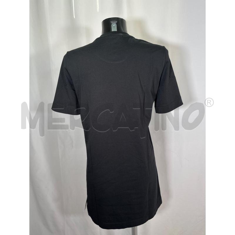 T SHIRT DONNA MAXI LOVE MOSCHINO NERO  | Mercatino dell'Usato San maurizio canavese 3