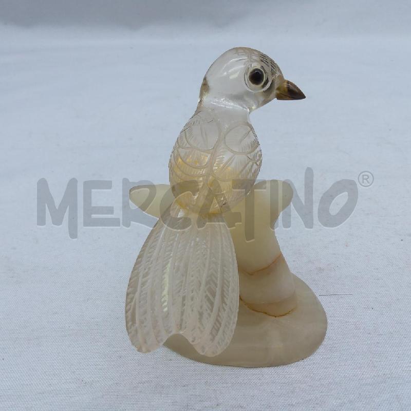 UCCELLINO TRASP PIETRA SU RAMO DI PIETRA | Mercatino dell'Usato San maurizio canavese 2