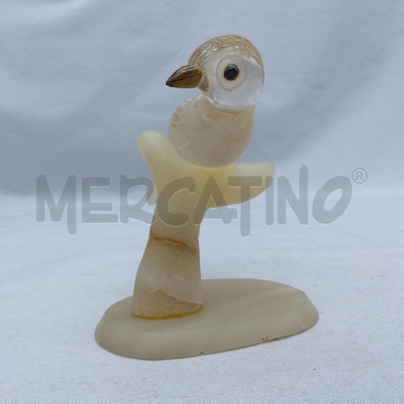 UCCELLINO TRASP PIETRA SU RAMO DI PIETRA | Mercatino dell'Usato San maurizio canavese 4