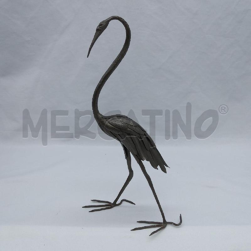 UCCELLO AIRONE IN METALLO | Mercatino dell'Usato San maurizio canavese 1
