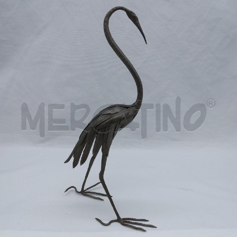 UCCELLO AIRONE IN METALLO | Mercatino dell'Usato San maurizio canavese 3