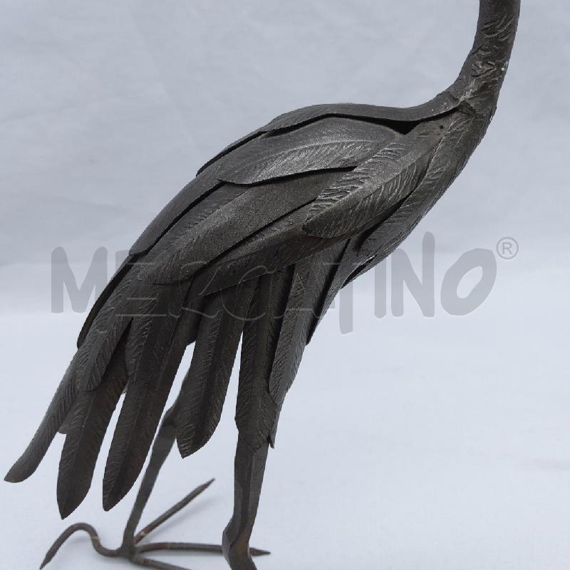 UCCELLO AIRONE IN METALLO | Mercatino dell'Usato San maurizio canavese 4