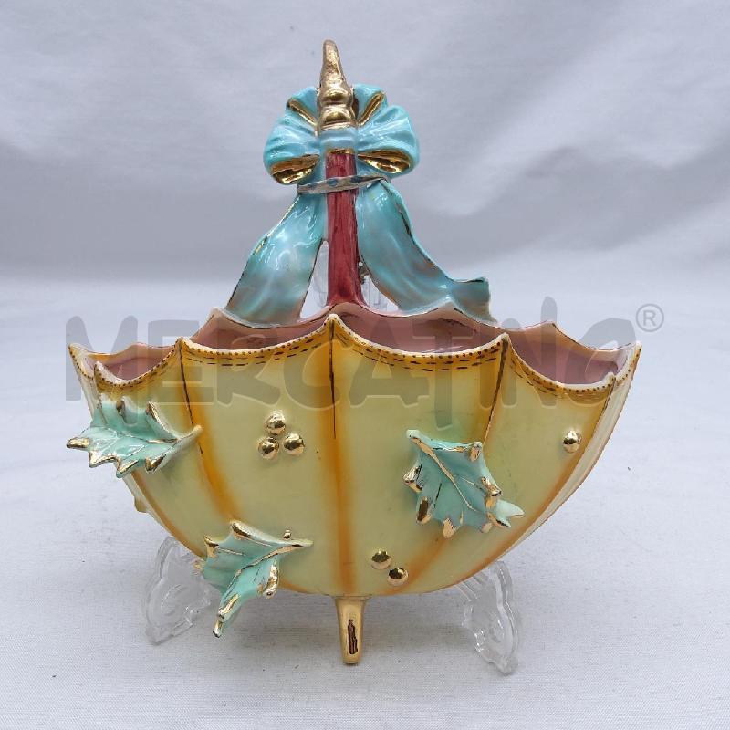 UMIDIFCATORE CERAMICA GIRARDI OMBRELLO FOGLIE | Mercatino dell'Usato San maurizio canavese 1