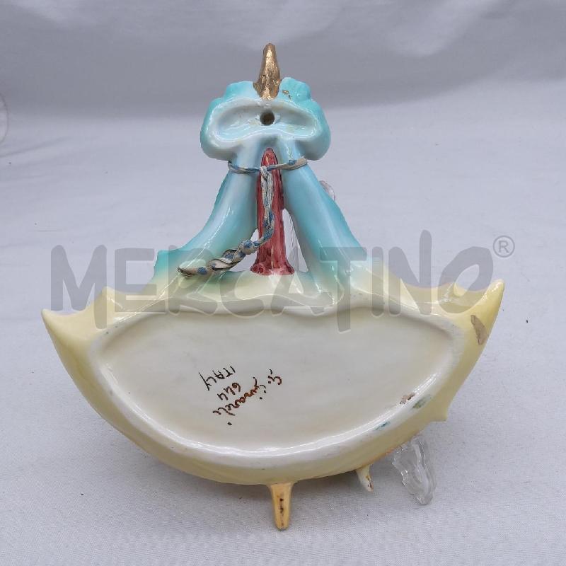 UMIDIFCATORE CERAMICA GIRARDI OMBRELLO FOGLIE | Mercatino dell'Usato San maurizio canavese 2