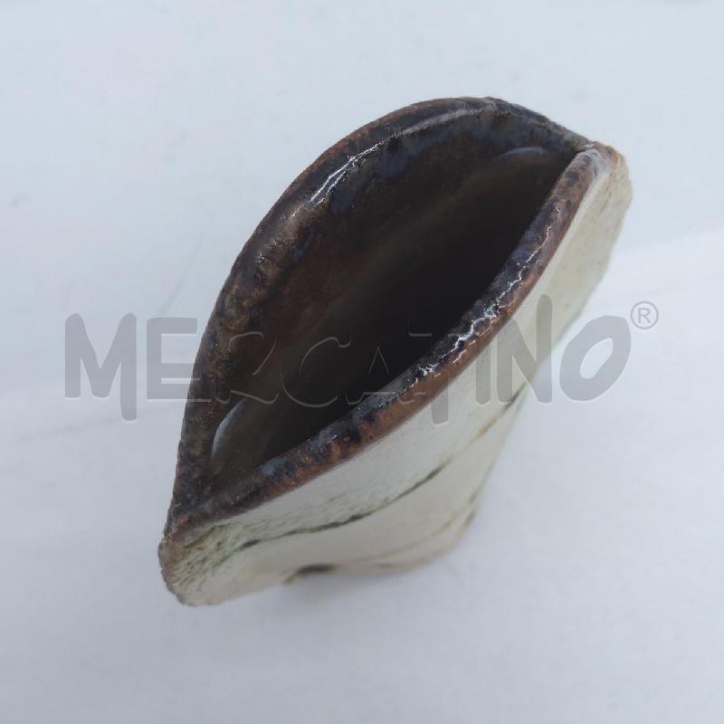 VASETTO COCCIO PIATTO CHIARO SCREZIATO | Mercatino dell'Usato San maurizio canavese 4
