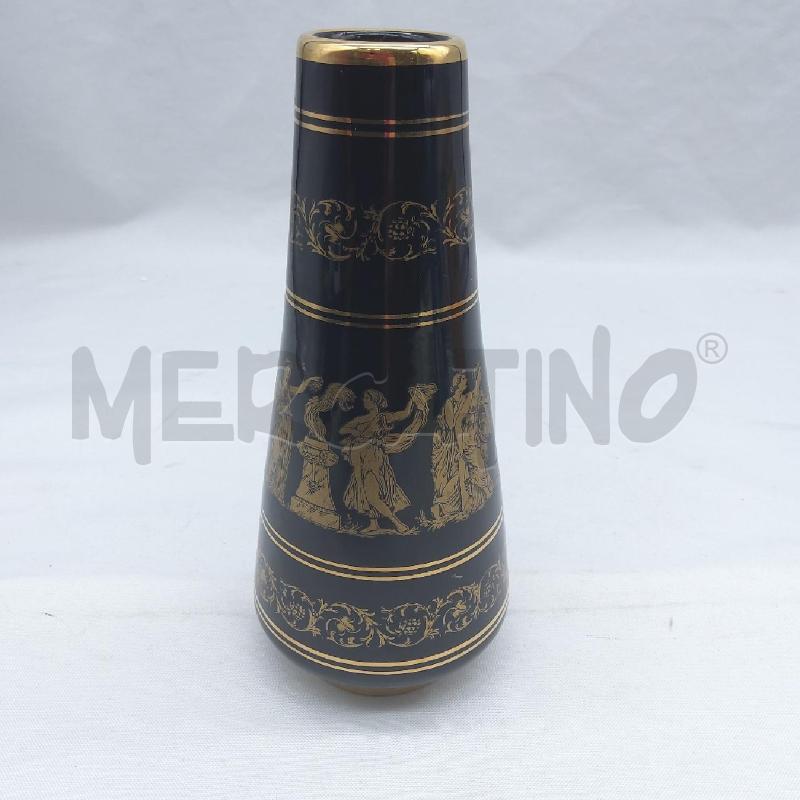 VASETTO GRECO NERO ORO | Mercatino dell'Usato San maurizio canavese 3