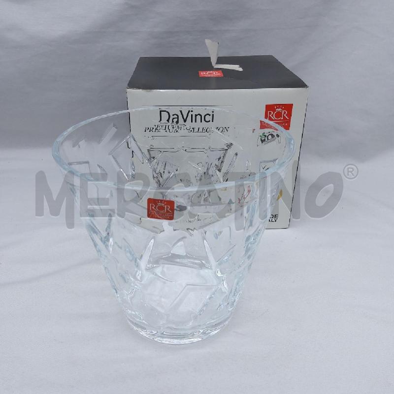 VASO CRISTALLO RCR DA VINCI COLLECTION | Mercatino dell'Usato San maurizio canavese 1