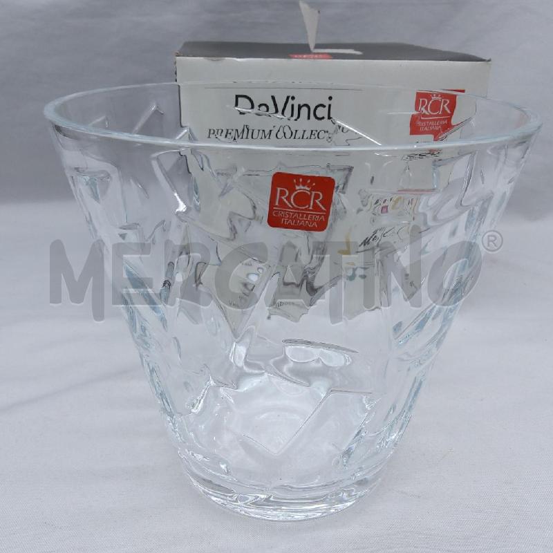 VASO CRISTALLO RCR DA VINCI COLLECTION | Mercatino dell'Usato San maurizio canavese 2