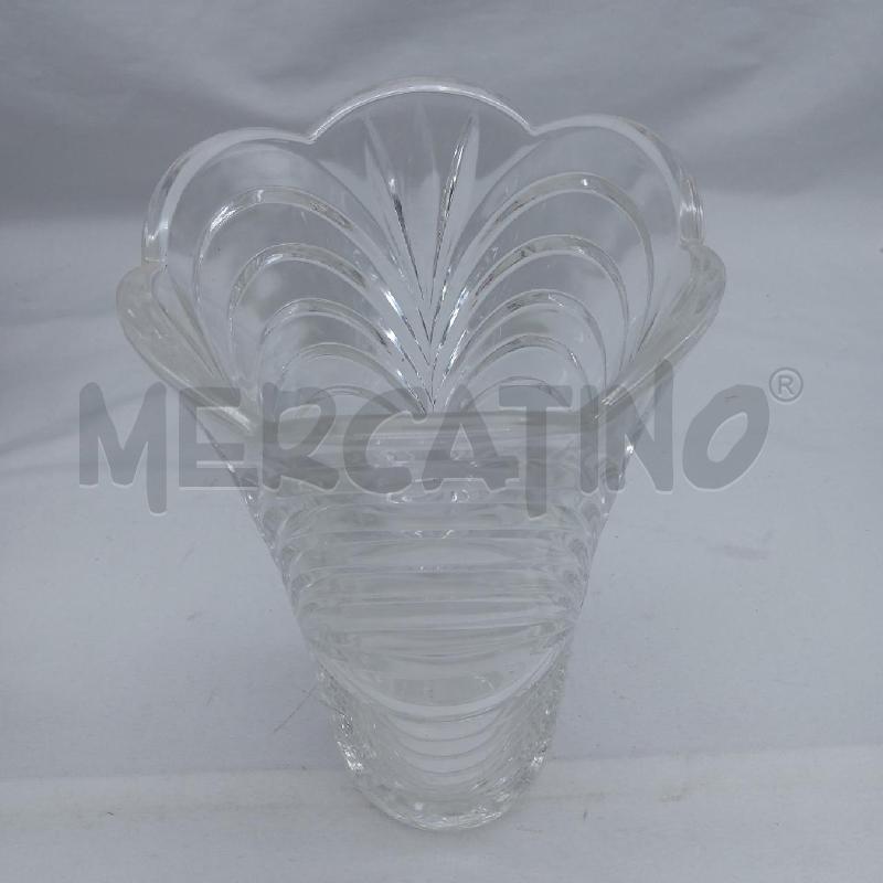 VASO CRISTALLO SMERLATO ONDE | Mercatino dell'Usato San maurizio canavese 2